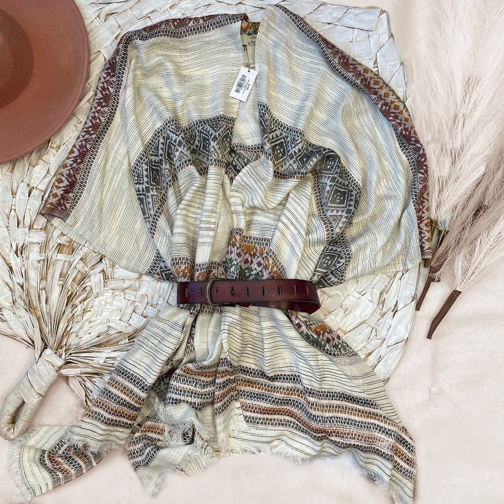 Bob Timberlake Ruana BNWT perfect for FALL